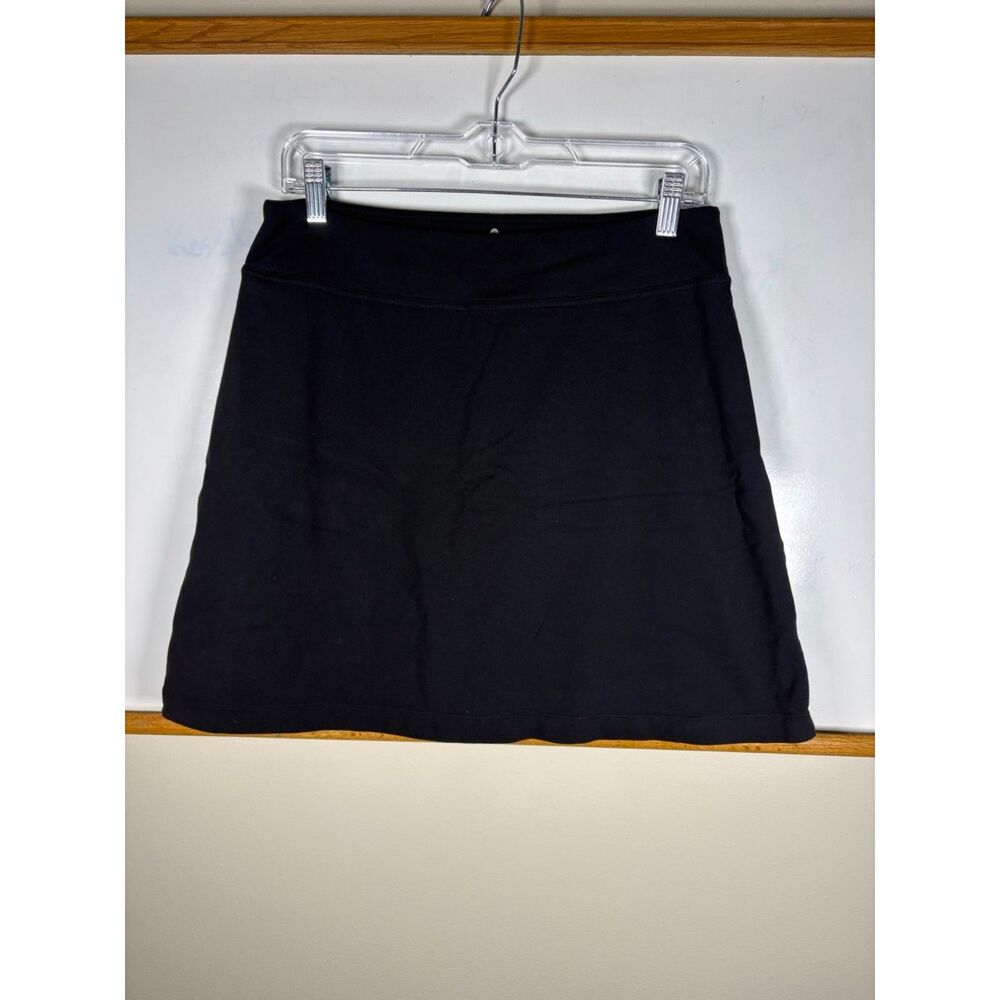 Athleta Sweet Sport Skirt, Black Pull-On Athletic Skort, Size M